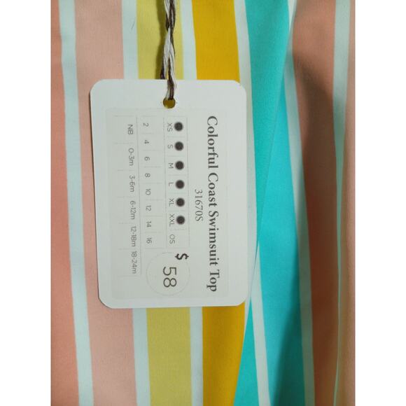NWT Matilda Jane Colorful Coast Tankini Size XXL - Picture 2 of 5